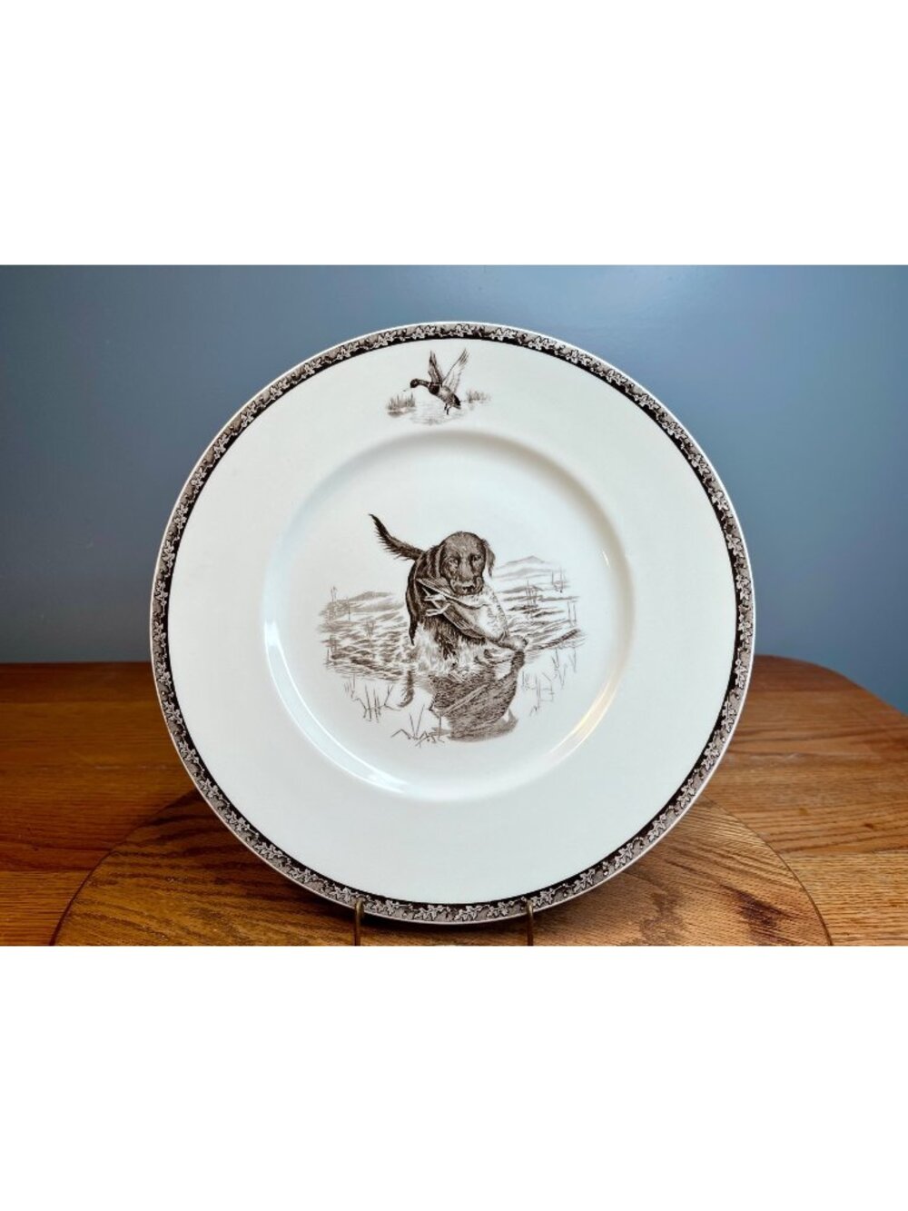 Marguerite Kirmse The American Sporting Dog Plates By Wedgewood  Laborador Retri